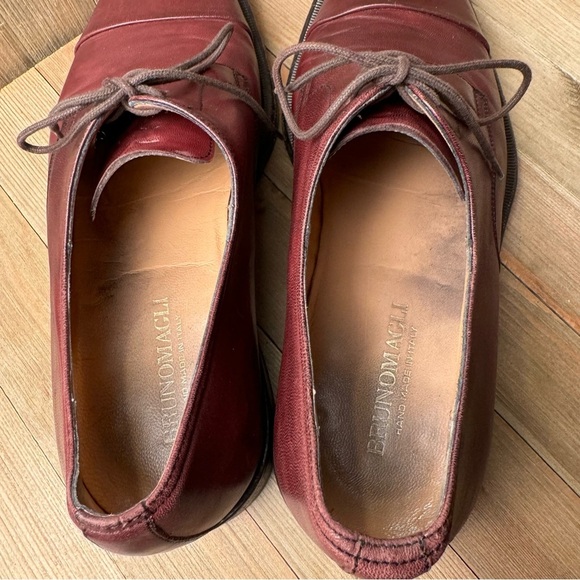 Bruno Magli Men’s Cordovan Lace Up Branson Toe Cap Oxford Dress Shoes size 8‎ main image 11